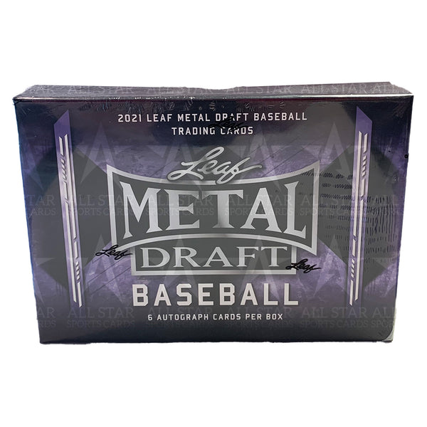 2021 Leaf Metal Draft Baseball Hobby Box