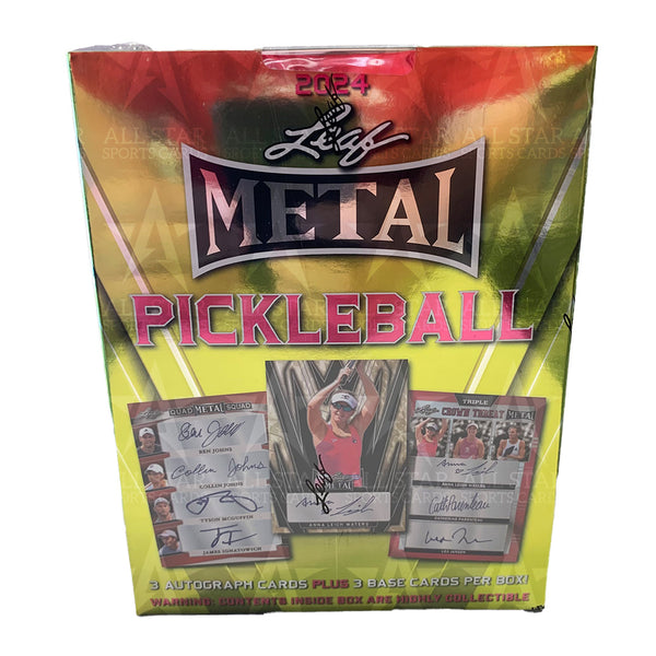 2024 Leaf Metal Pickleball Hobby Box