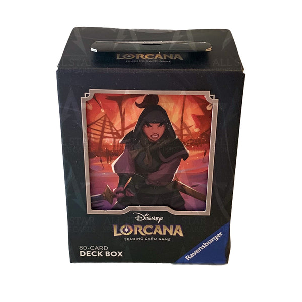 Disney Lorcana Mulan Deck Box