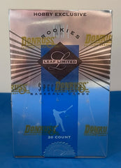 1994 Rookies Leaf Limited Spectra Tech Baseball Hobby Box